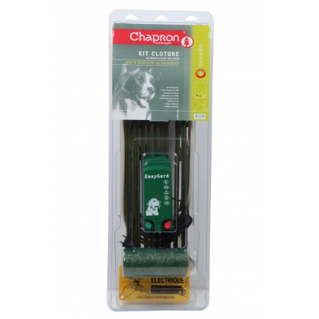 KIT CLOTURE ANIMAUX DOMESTIQUE AVEC ELECTRIFICATEU KIT CLOTURE ANIMAUX DOMESTIQUE AVEC ELECTRIFICATEU