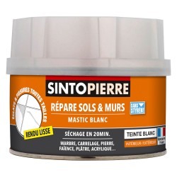 RÉPARE SOLS/MURS 280G TEINTE BLANC - SINTOPIERRE
