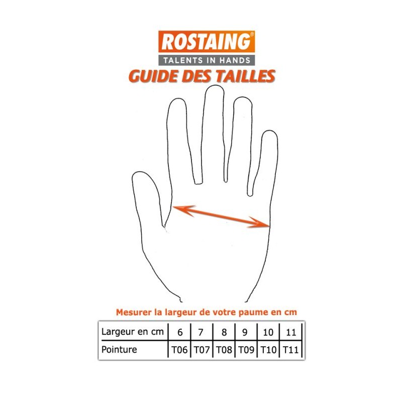 GANTS ÉTANCHES LONGS MULTI-USAGES - ROSTAING