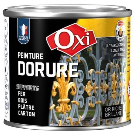 PEINTURE DORURE OR RICHE BRILLANT 60ML - OXI
