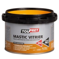 MASTIC VITRIER BLANC 500G -...