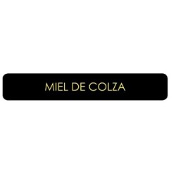 ÉTIQUETTES "MIEL DE COLZA"...