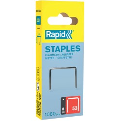 Agrafes en fil fin n° 53/8...