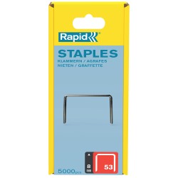 Agrafes en fil fin n°53/8...