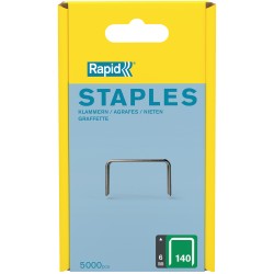 Agrafes en fil plat n°140/6...