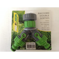 NEZ DE ROBINET Y 2 SORTIES...