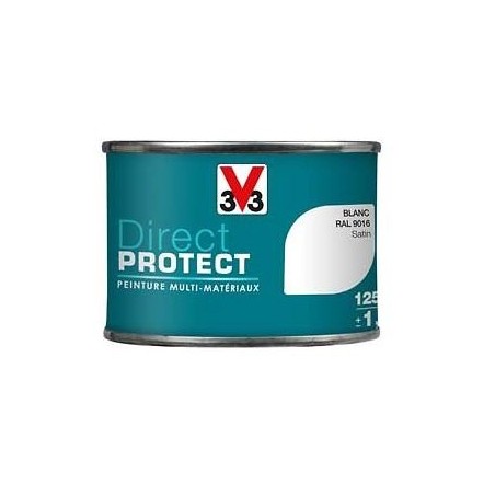 PEINTURE MULTI-MATERIAUX DIRECT PROTECT BLANC SATIN 125ML