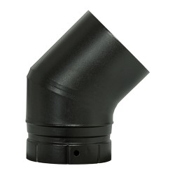 COUDE A SEGMENT NOIR 45°...