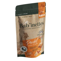 BAB'INETTES CHAT POULET 60G...