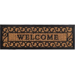 TAPIS TRESSÉ/CAOUTCHOUC -...