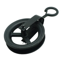 POULIE FONTE A CROCHET PUIT...