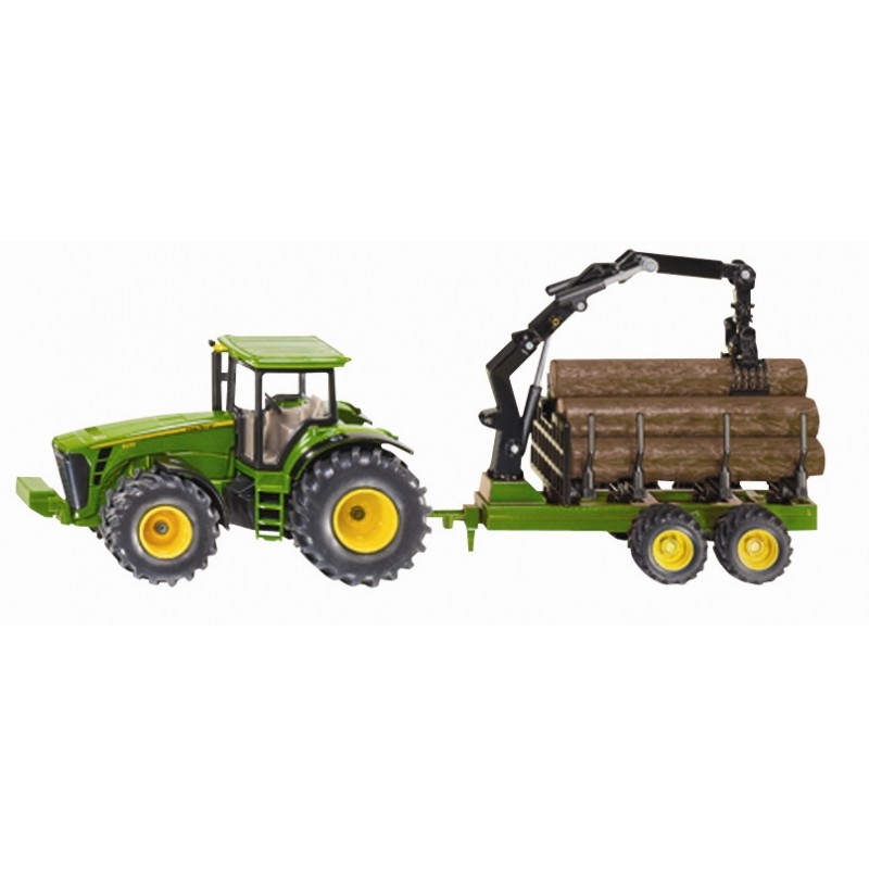 JOUET COFFRET TRACTEUR JOHN DEERE FOREST  1 50