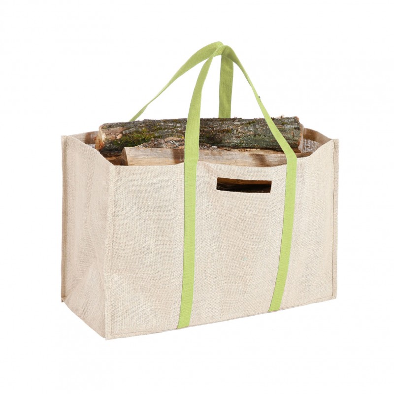 SAC A BUCHES TOILE DE JUTE 72L/100KG ANSES COULEUR SAC A BUCHES TOILE DE JUTE 72L/100KG ANSES COULEUR