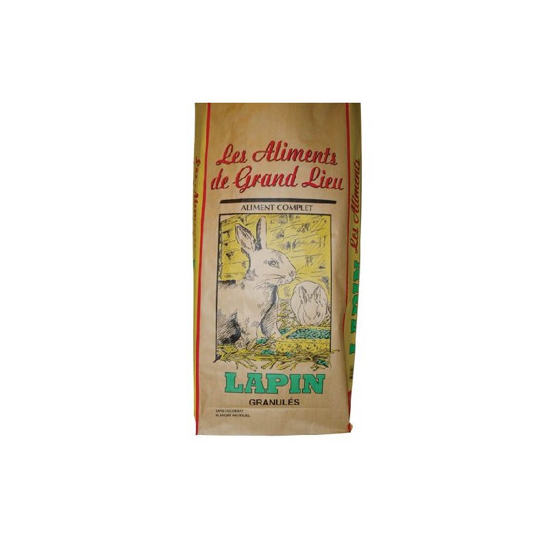 ALIMENT GRANULET LAPIN 25 KG ALIMENT GRANULET LAPIN 25 KG