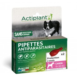 2 PIPETTES ANTIPARASITAIRES...