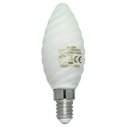 AMPOULE LED FLAMME TORSADÉE...
