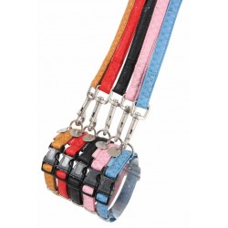 LAISSE MC LEATHER 25MM/1.2M