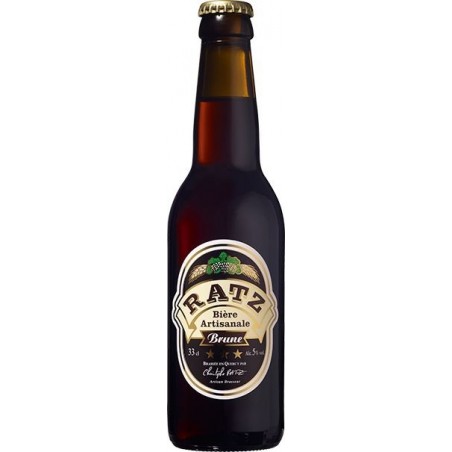 BIERE BRUNE ARTISANALE 33 CL