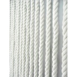 RIDEAU CORDAGE BLANC COTON...