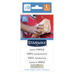 GANTS VINYL TAILLE L X10 -...