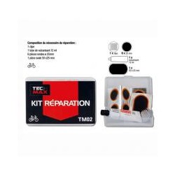 KIT RÉPARATION PNEU VÉLO 9"