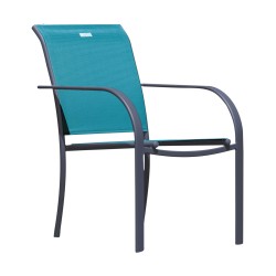 FAUTEUIL BÉZIERS BLEU CANARD