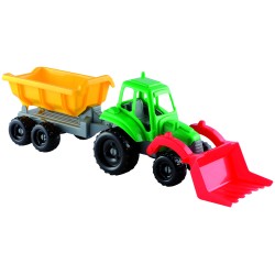 JOUET TRACTEUR REMORQUE