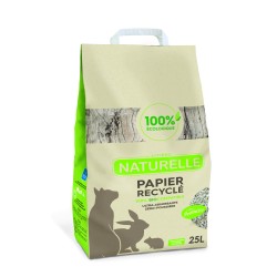 LITIÈRE PAPIER CHAT 25L