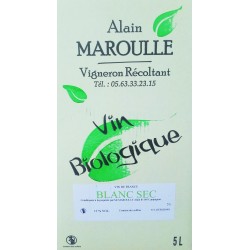 VIN BLANC 5 L BIB MAROULE