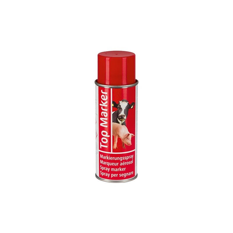 BOMBE SPRAY DE MARQUAGE ROUGE 500ML