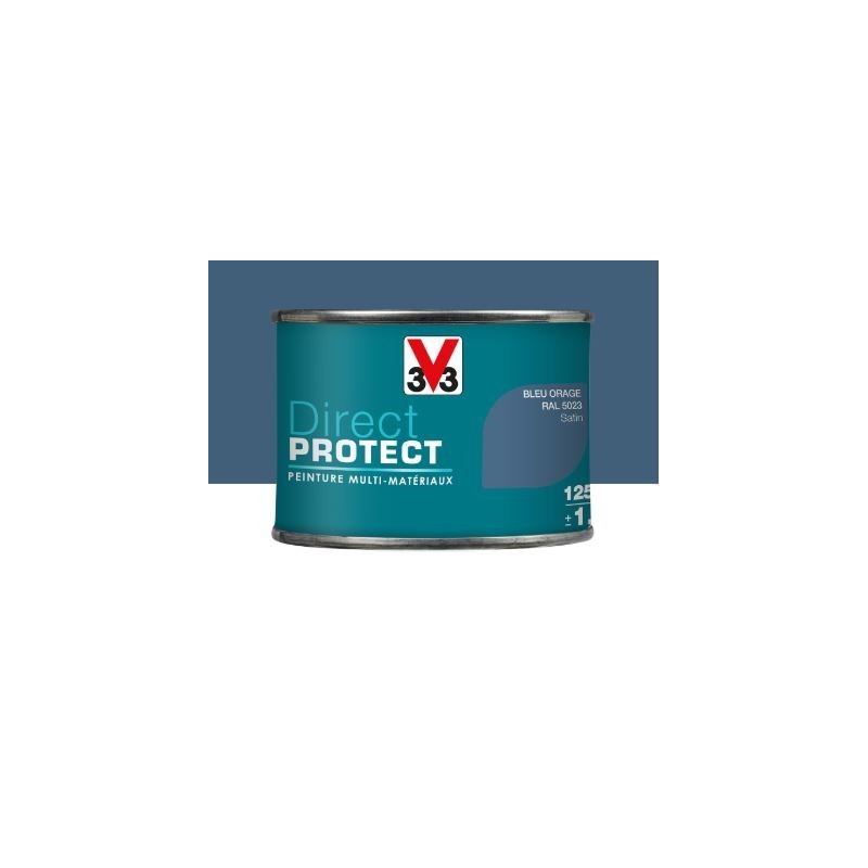 PEINTURE MULTI-MATERIAUX DIRECT PROTECT BLEU ORAGE SATIN 125ML