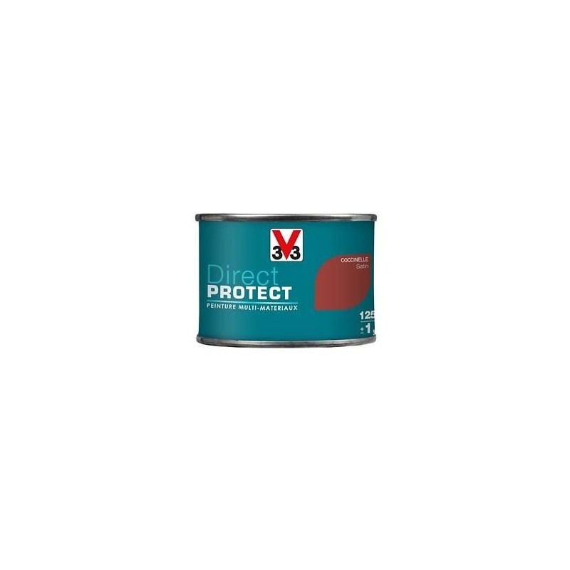 PEINTURE MULTI-MATERIAUX DIRECT PROTECT COCCINELLE SATIN 125ML