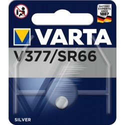 PILE X1 DE MONTRE V377 - VARTA