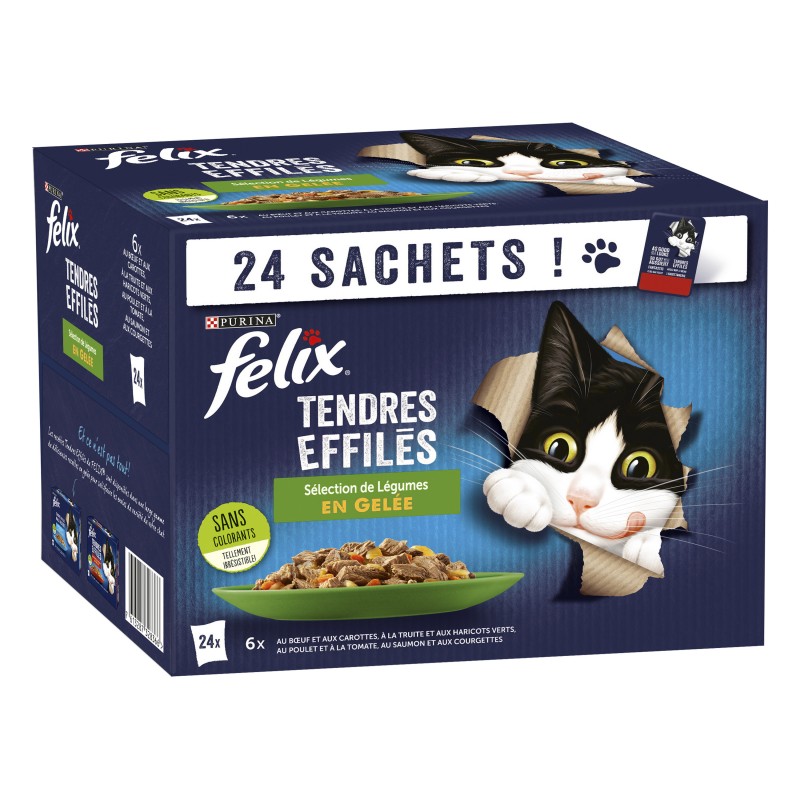 Sachets Chaton - Saumon, Carottes