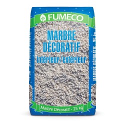 MARBRE BLANC 5/8 25KG - FUMECO