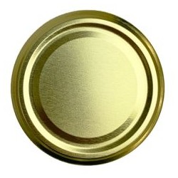 CAPSULE MÉTALLIQUE OR Ø58MM...