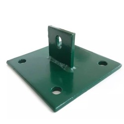 Platine verte jambe de...