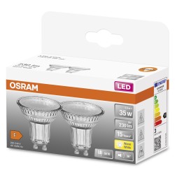 Boite de 2 spots LED GU10...