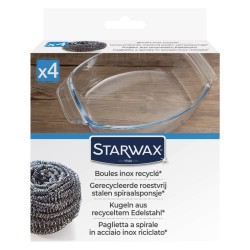 BOULES INOX RECYCLÉES X4 -...