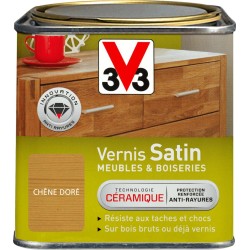 VERNIS CIRE CHÊNE DORÉ 0.5L...