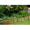 BORDURE BOIS PIN D.7CM H.30CM L 2M