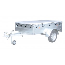 BACHE PLATE POUR REMORQUE NORDIKA 262