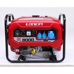 GROUPE ELECTROGENE LONCIN 8000D-DCS DEM.ELECT. S/BATT.