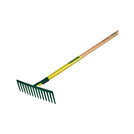 RÂTEAU FORGÉ 14 DENTS DROITES MANCHE BOIS CERTIFIÉ PEFC 100% RÂTEAU FORGÉ 14 DENTS DROITES MANCHE BOIS CERTIFIÉ PEFC 100%