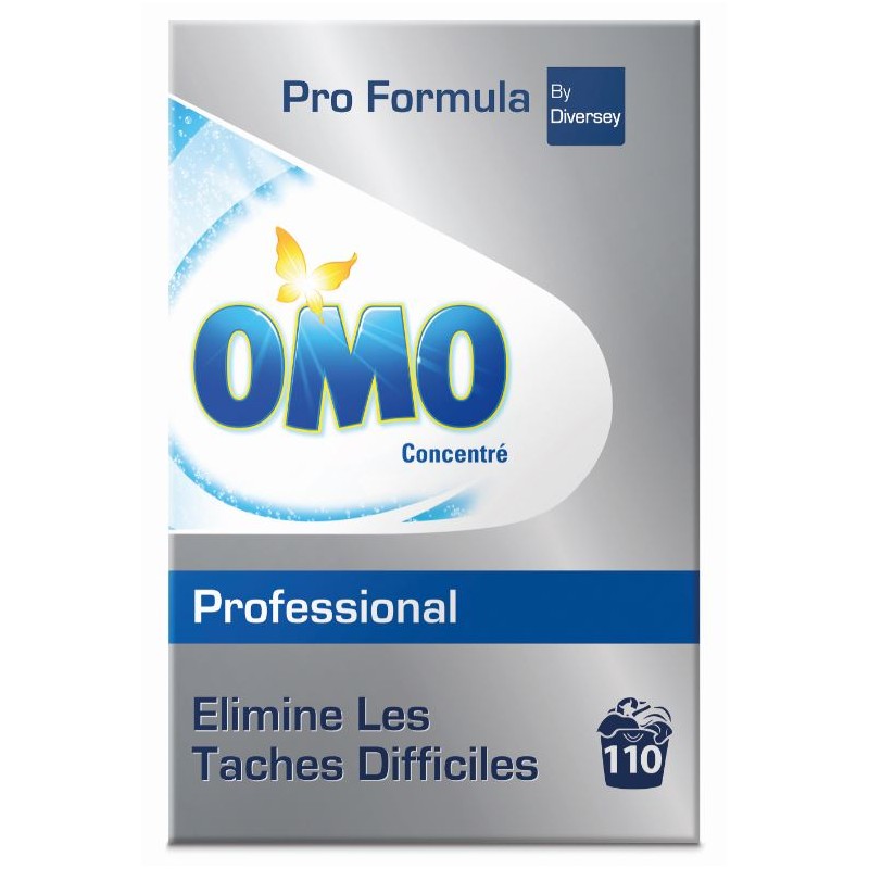 LESSIVE POUDRE OMO PROFESSIONNELLE CONCENTREE 110 LAVAGES 7.7KG Rural Master MONTDEMARSAN