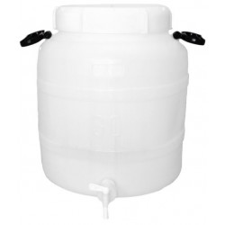 FÛT BLANC 50L AVEC POIGNÉES...