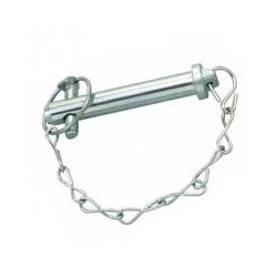 AXE Ø19MM L12CM CLIPS+CHAINE