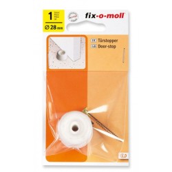 ARRÊT DE PORTE BLANC Ø28MM