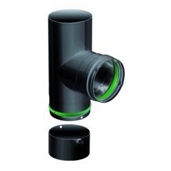 TÉ 90° + TAMPON EMAIL NOIR...