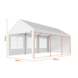 TENTE DE RÉCEPTION CARPORT...